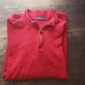 Men's 3XLT Ralph Lauren Polo quarter zip sweater